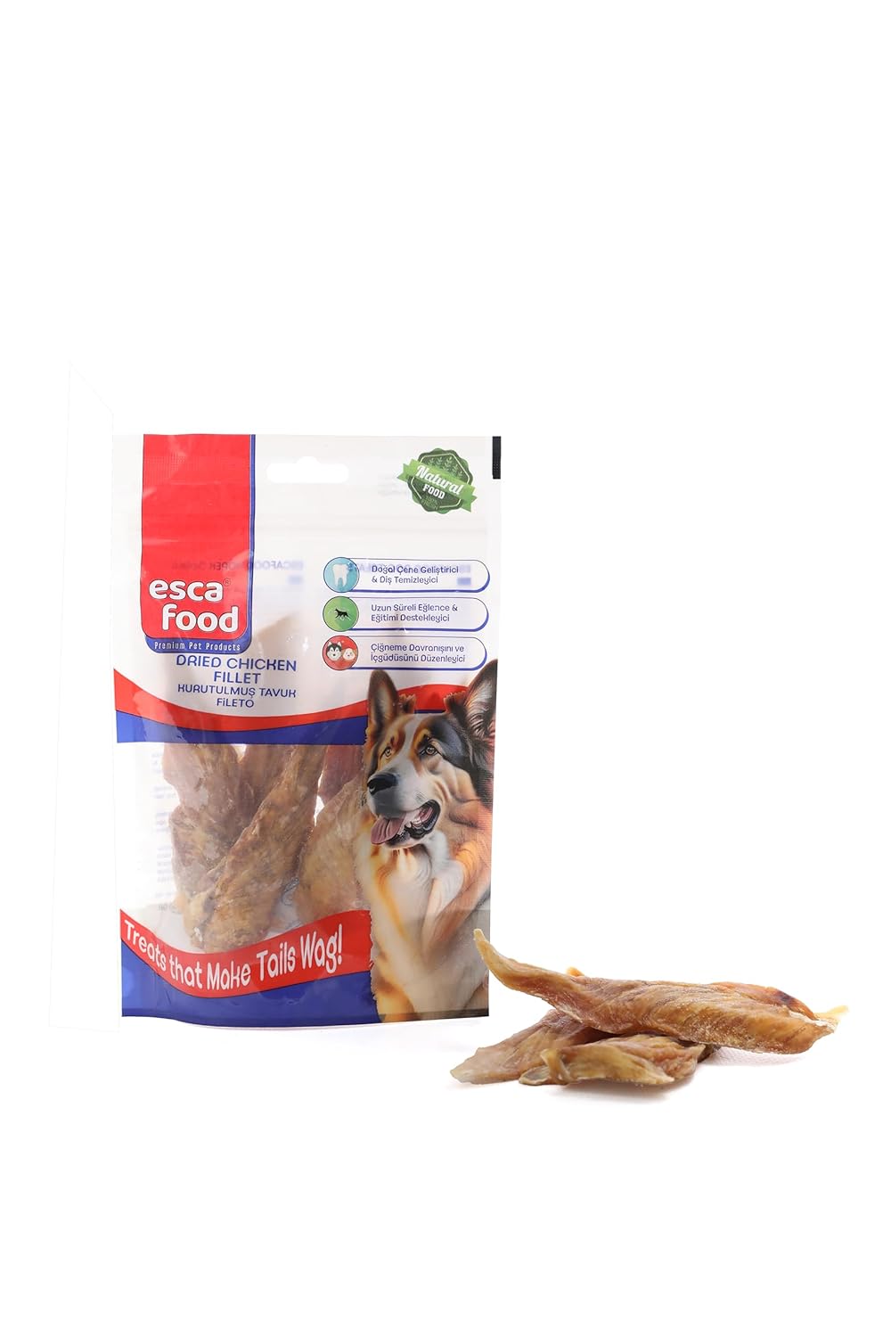 Esca Food Kurutulmuş Piliç Fileto 80 Gram Köpek Ödül Maması