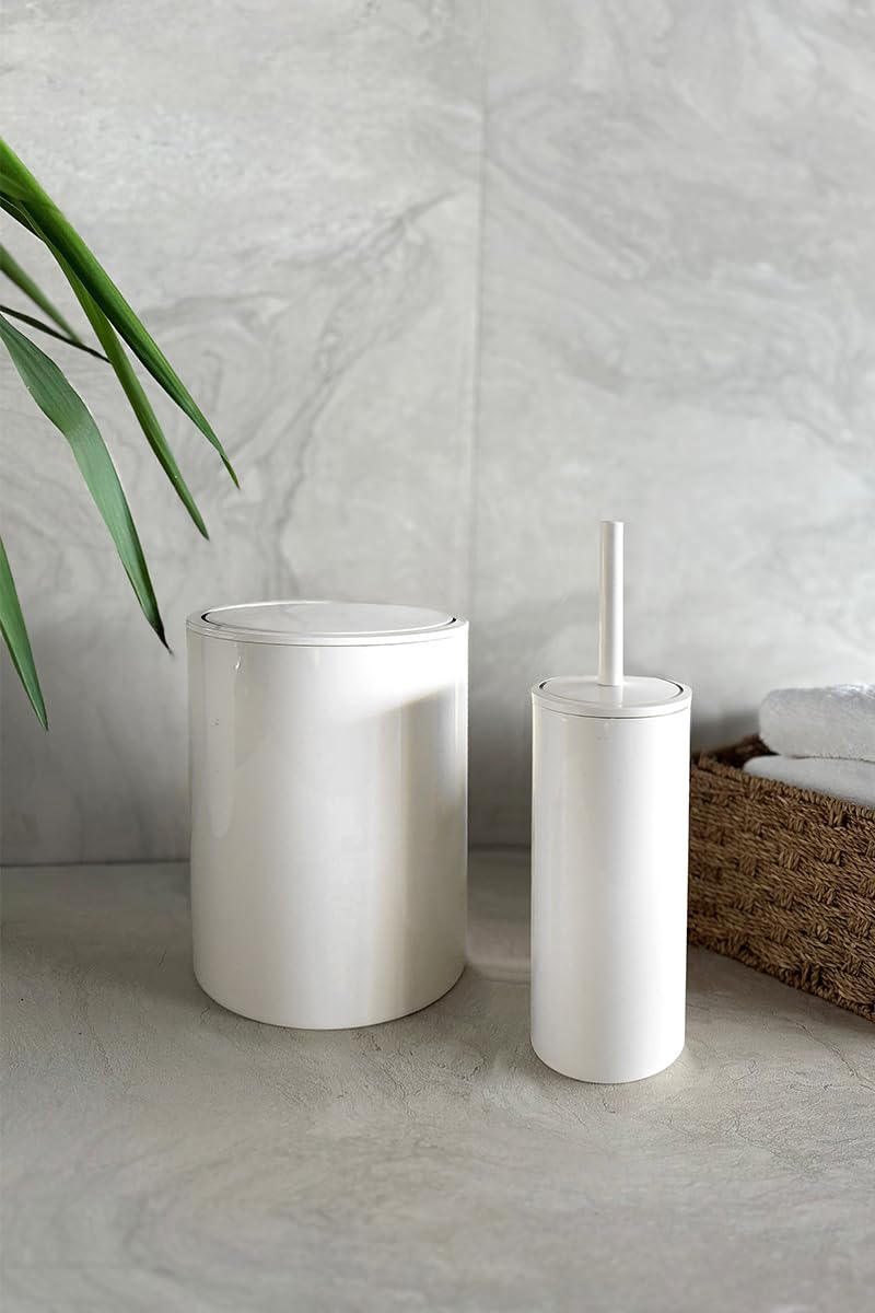 FLORES 2Lİ BANYO SETİ-BEYAZ