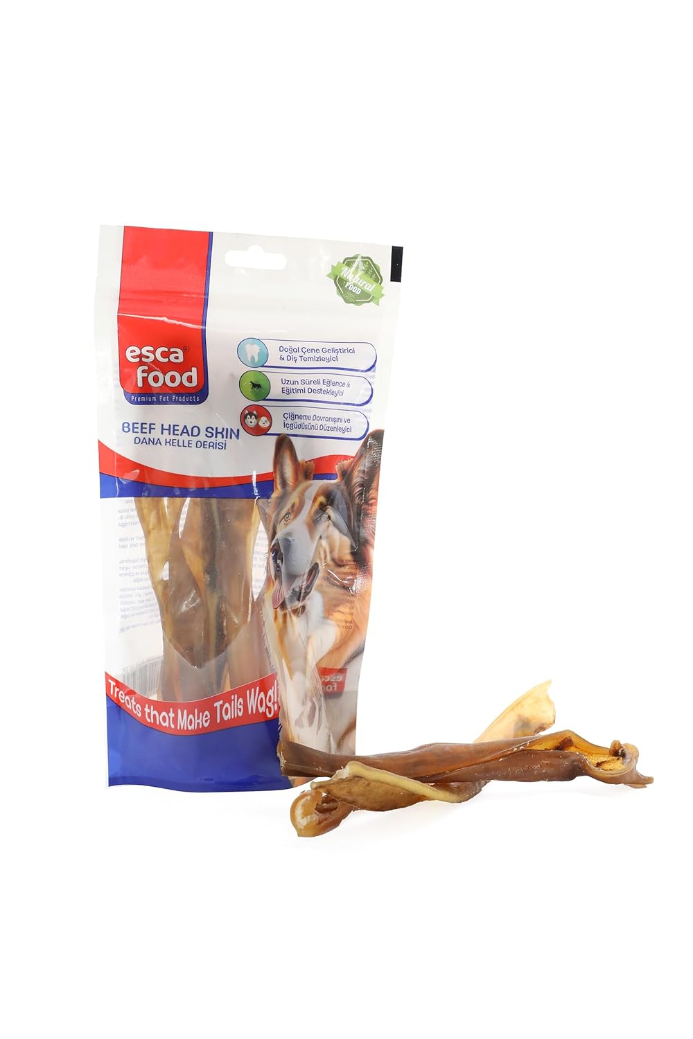 Esca Food Dana Kelle Derisi Çubuk 100 Gram Köpek Ödül Maması