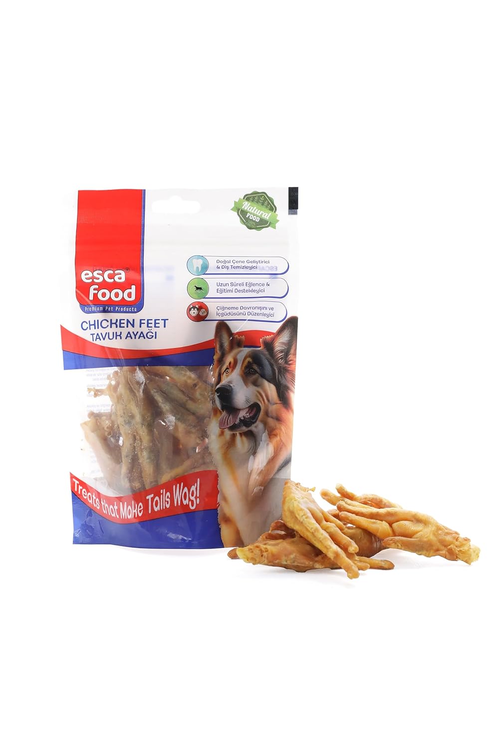 Esca Food Piliç Ayak 100 Gram Köpek Ödül Maması