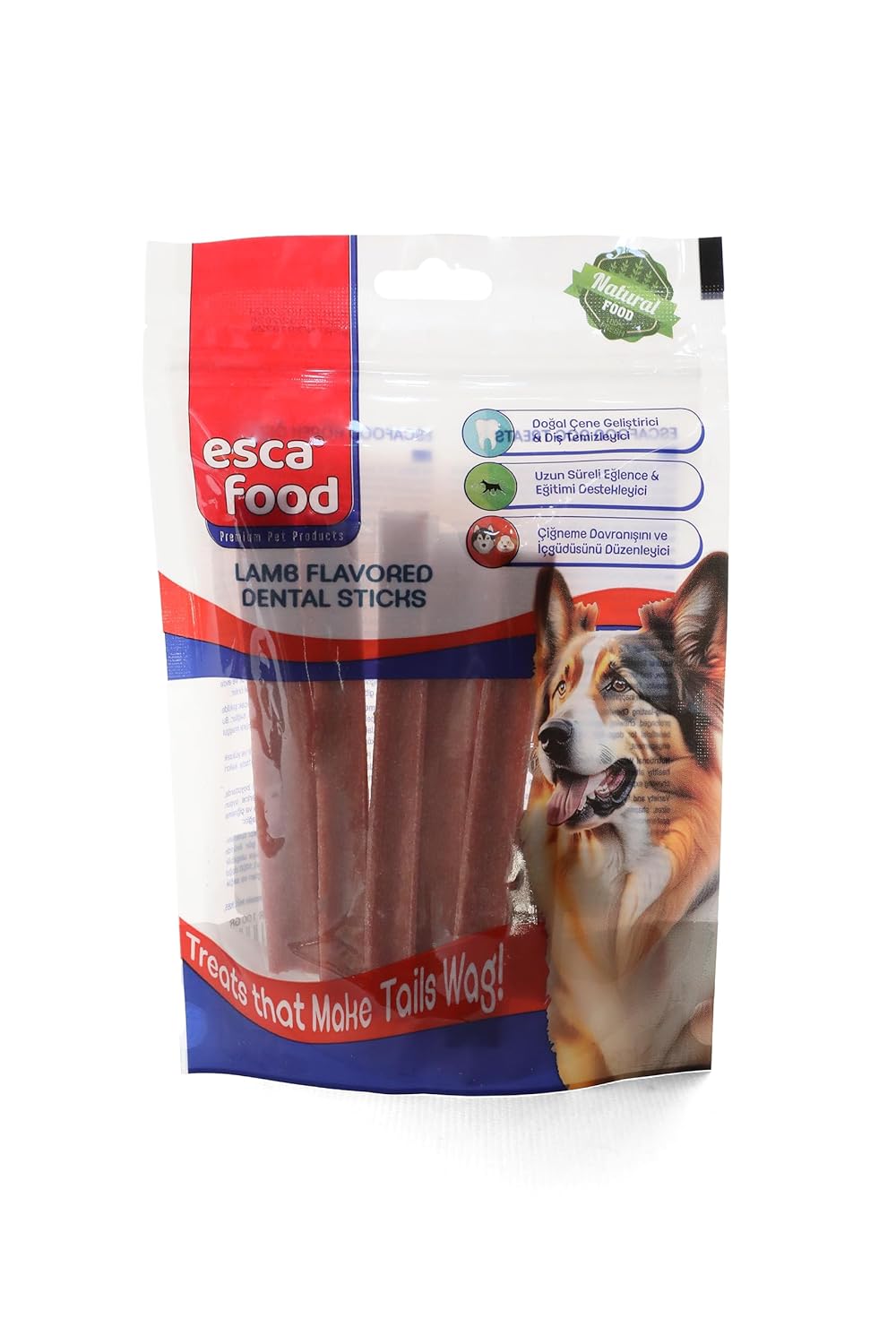 Esca Food Dental Çubuk Kuzu Eti Aromalı 100 Gram Köpek Ödül Maması