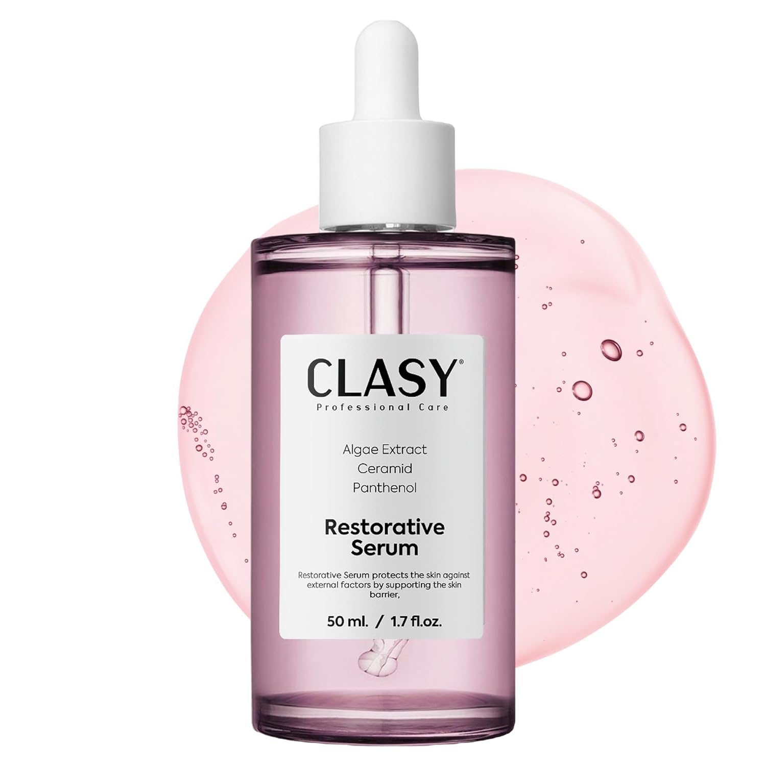 CLASYCARE Retinol Yüz Serumu – Kadınlar için Gece Serumu – Seramid, Hyaluronik Asit ve Peptit İçerikli Nemlendirici Serum – Kırışıklık Karşıtı & Cilt Tonu Eşitleyici, 50 ml