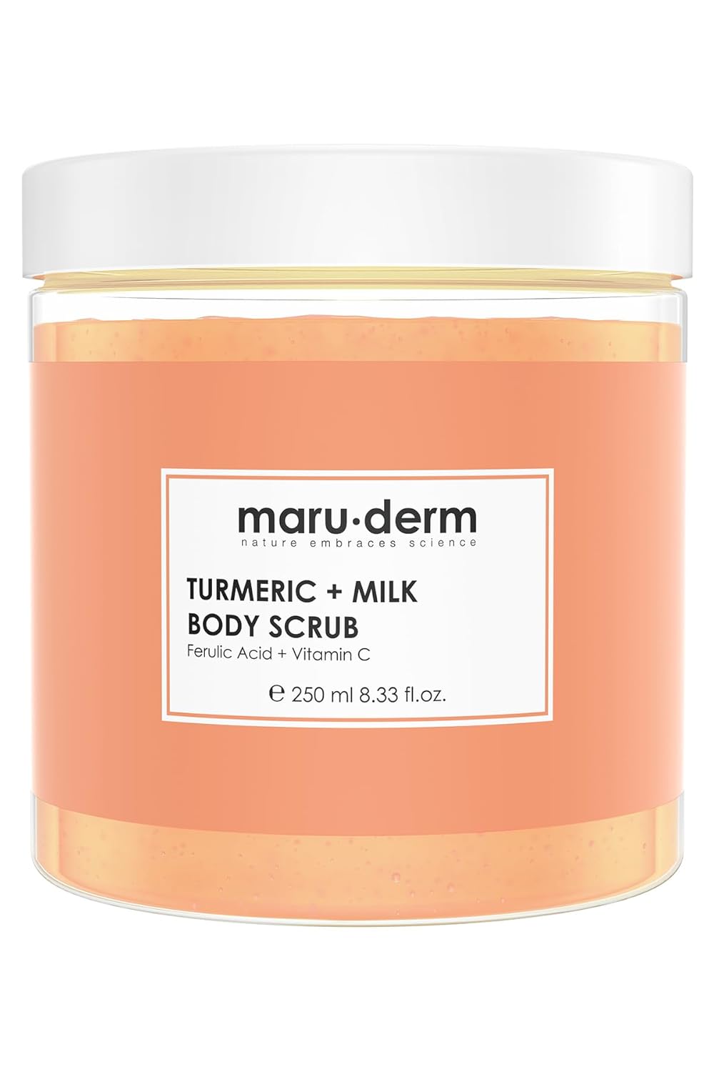Maru.Derm Zerdeçal ve Süt Vücut Peelingi C Vitamini Ferulik Asit 250 ml
