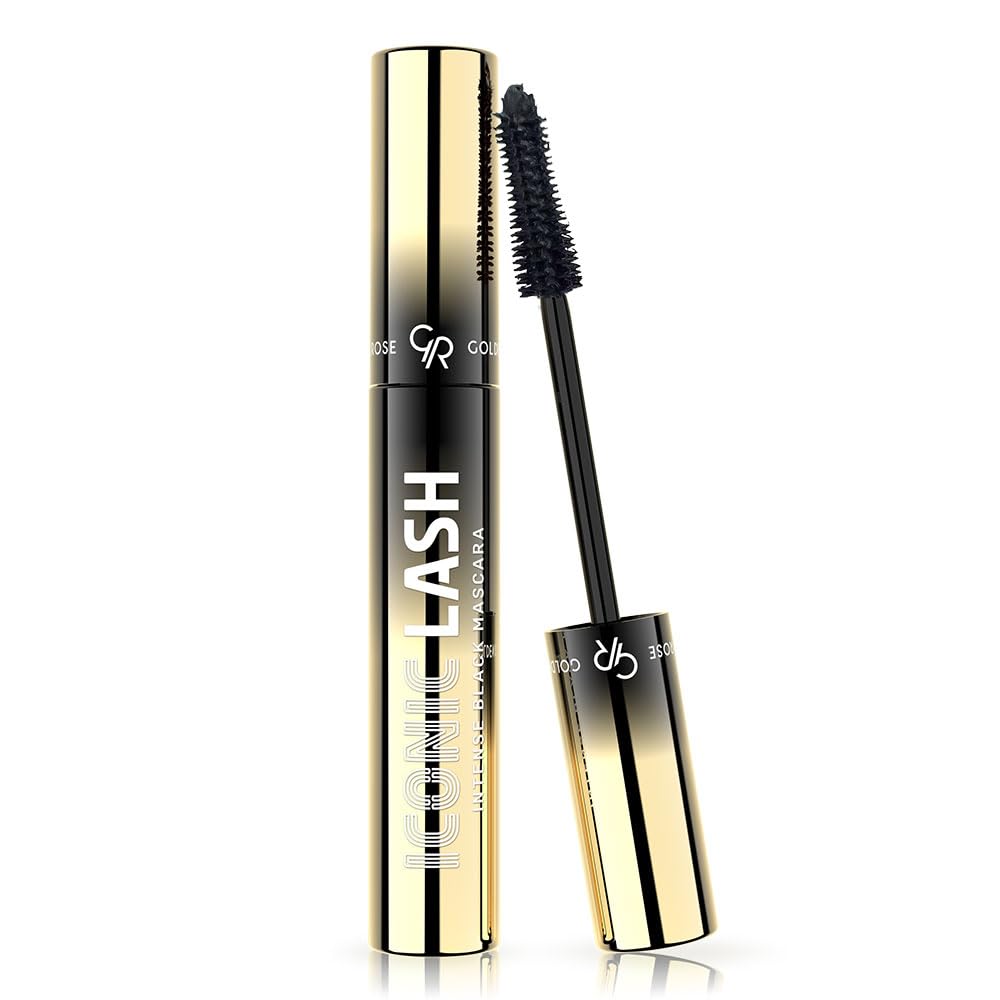 Golden Rose Iconic Lash Intense Black Mascara - Biotin ve Moringa Yağlı Hacim Veren Maskara