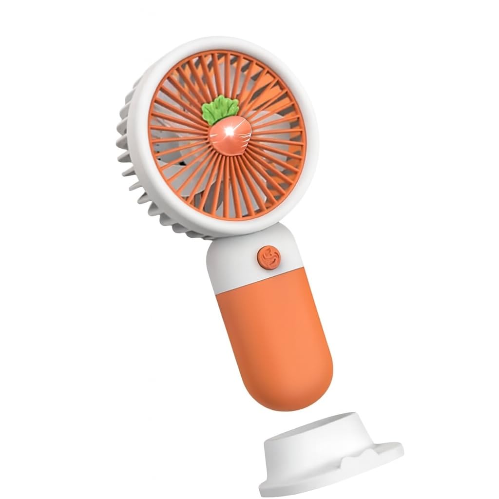 Vooka Şarjlı Masa Ve El Fan Taşınabilir Şarjlı Edilebilir Mini Fan