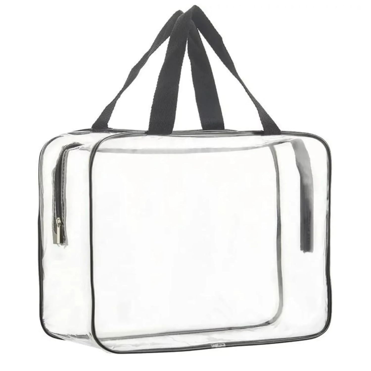 Bybaby Şeffaf Su Geçirmez Büyük Boy Makyaj Çantası, 1 Adet