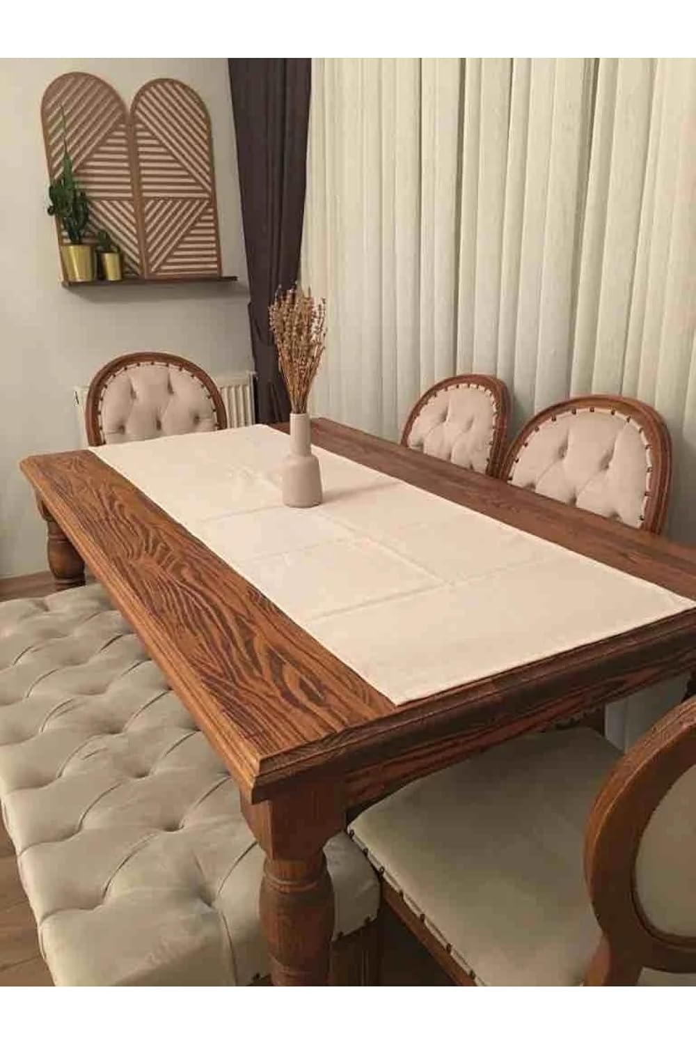 Viemso Naturel Keten Otantik Runner 40x200