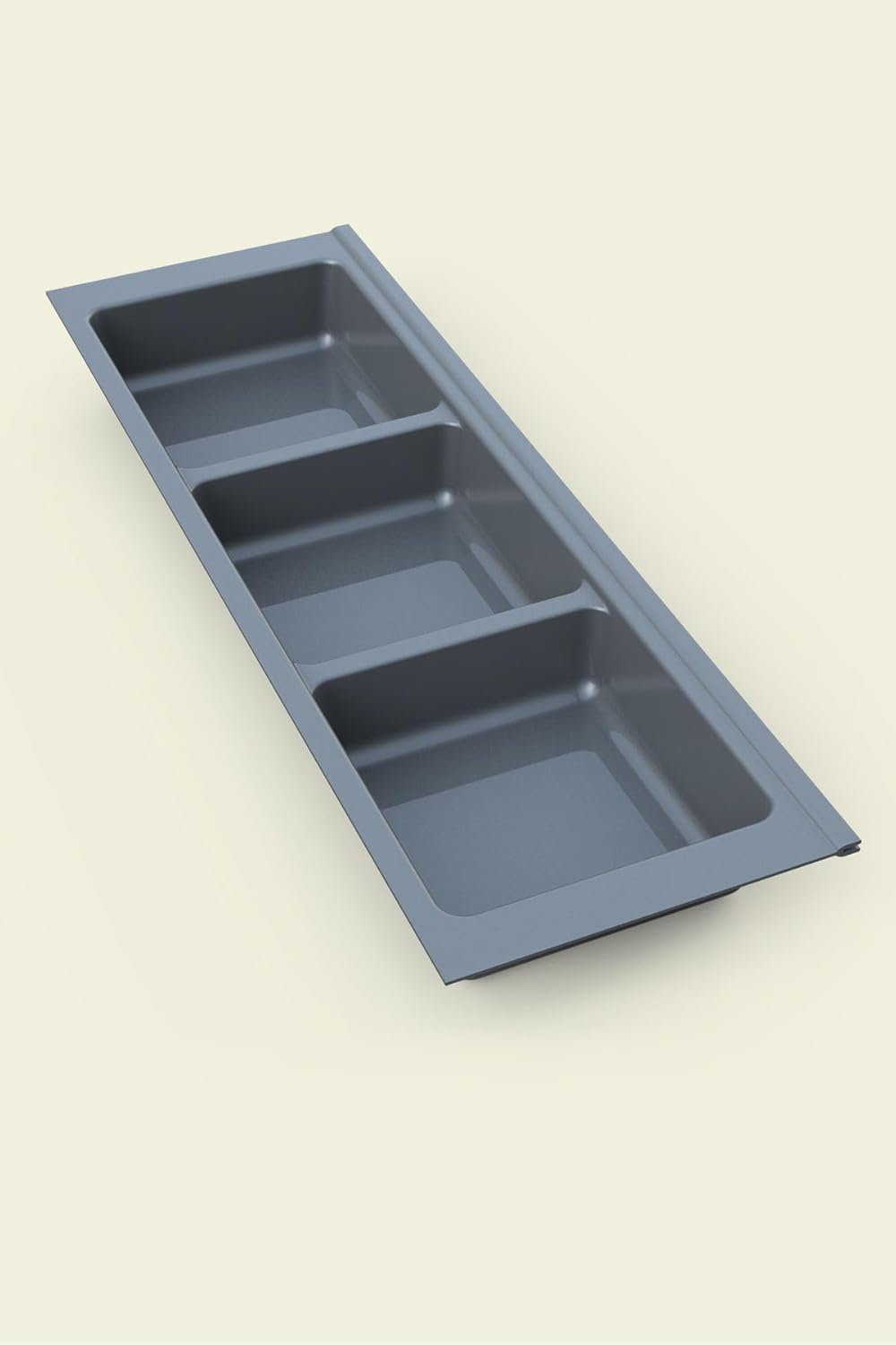 tify Mutfak Çekmece Içi Kaşıklık, Antrasit Üç Bölmeli Modül 16Cm X 48Cm
