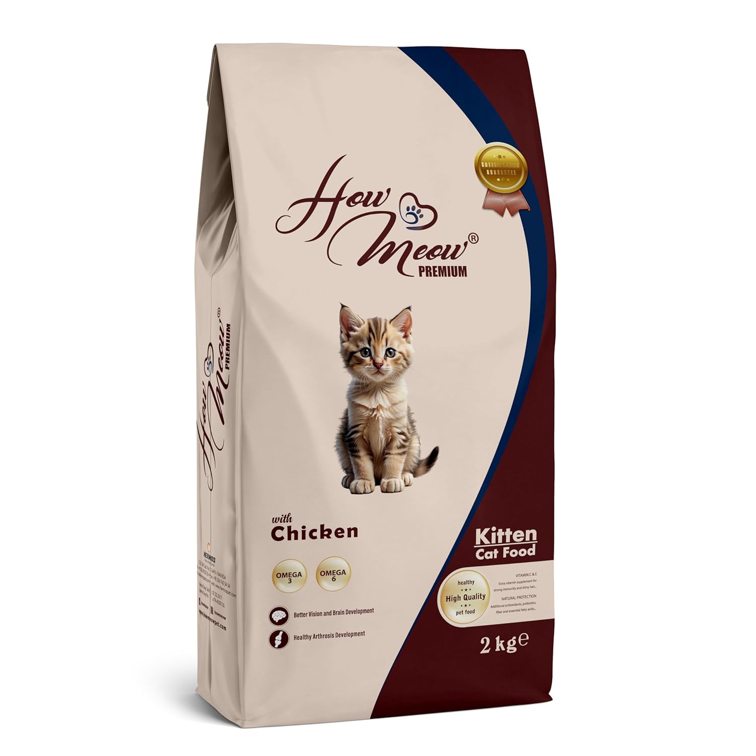 How Meow Yavru Kedi Maması Tavuklu 2 Kg