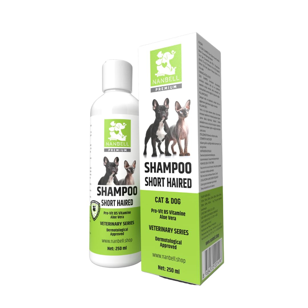 Nanbell Shampoo Short Haired Cat & Dog 250 Ml