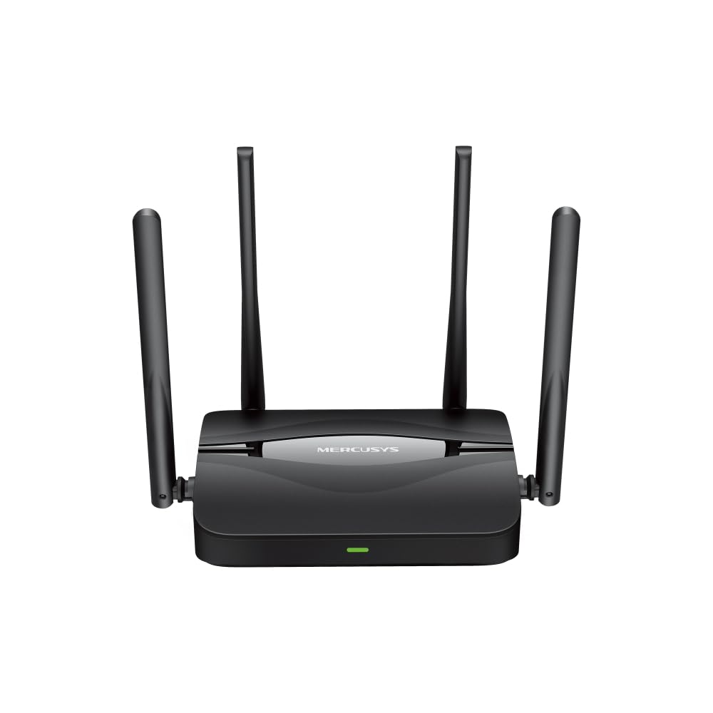 Mercusys MR25BE; BE3600 Mbps, Fiber Destekli, 4× 10/100/1000Mbps Port, Easy Mesh Uyumlu, Dual-Band Wi-Fi 7 Router