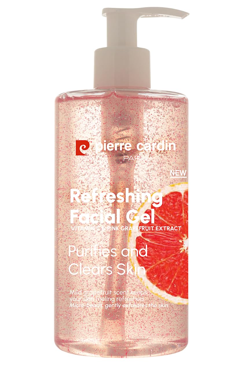 Pierre Cardin Refreshing Facial Cleanser with Vitamin C & Pink Grapefruit Extract-Köpük Jel 350 ml