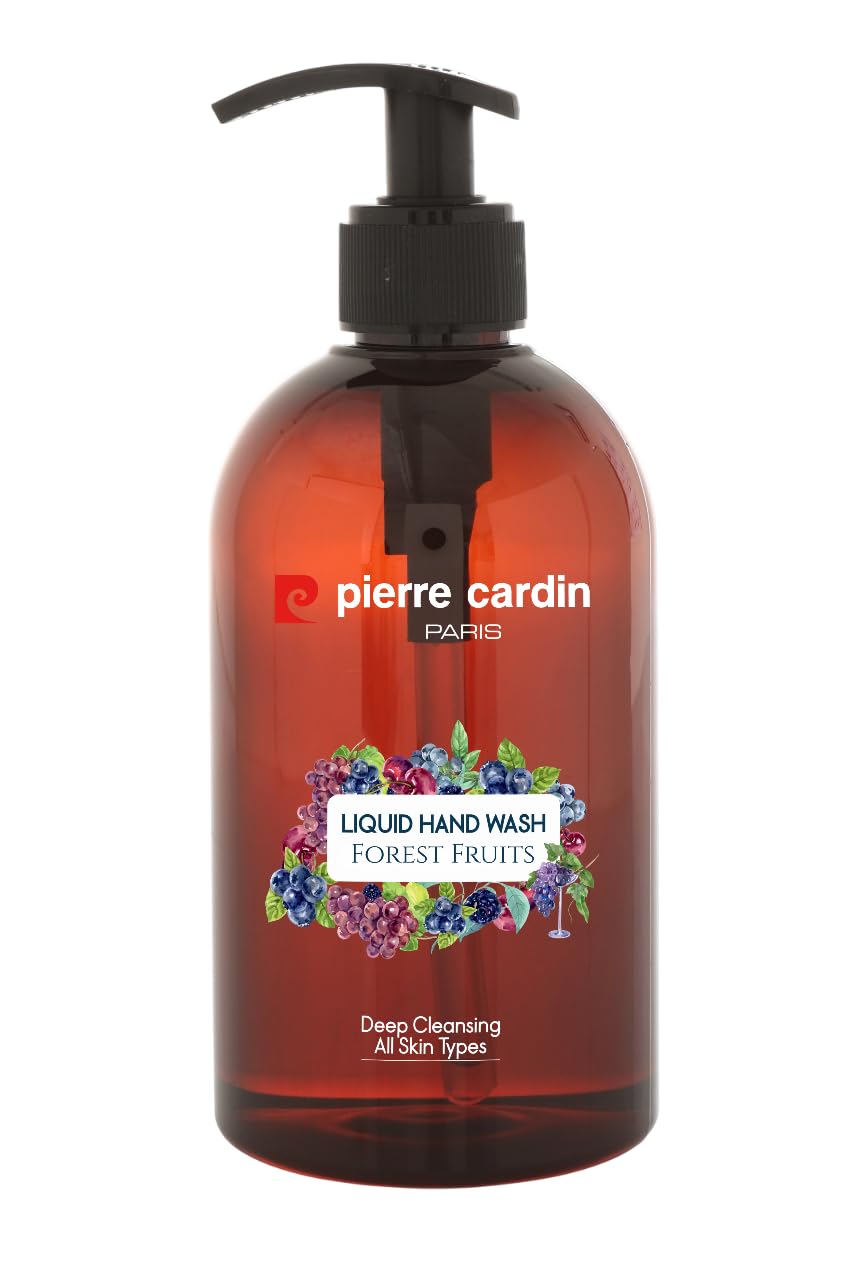 Pierre Cardin Liquid Hand Wash 480 ml – Forest Fruits - Sıvı Sabun - Orman Meyveleri