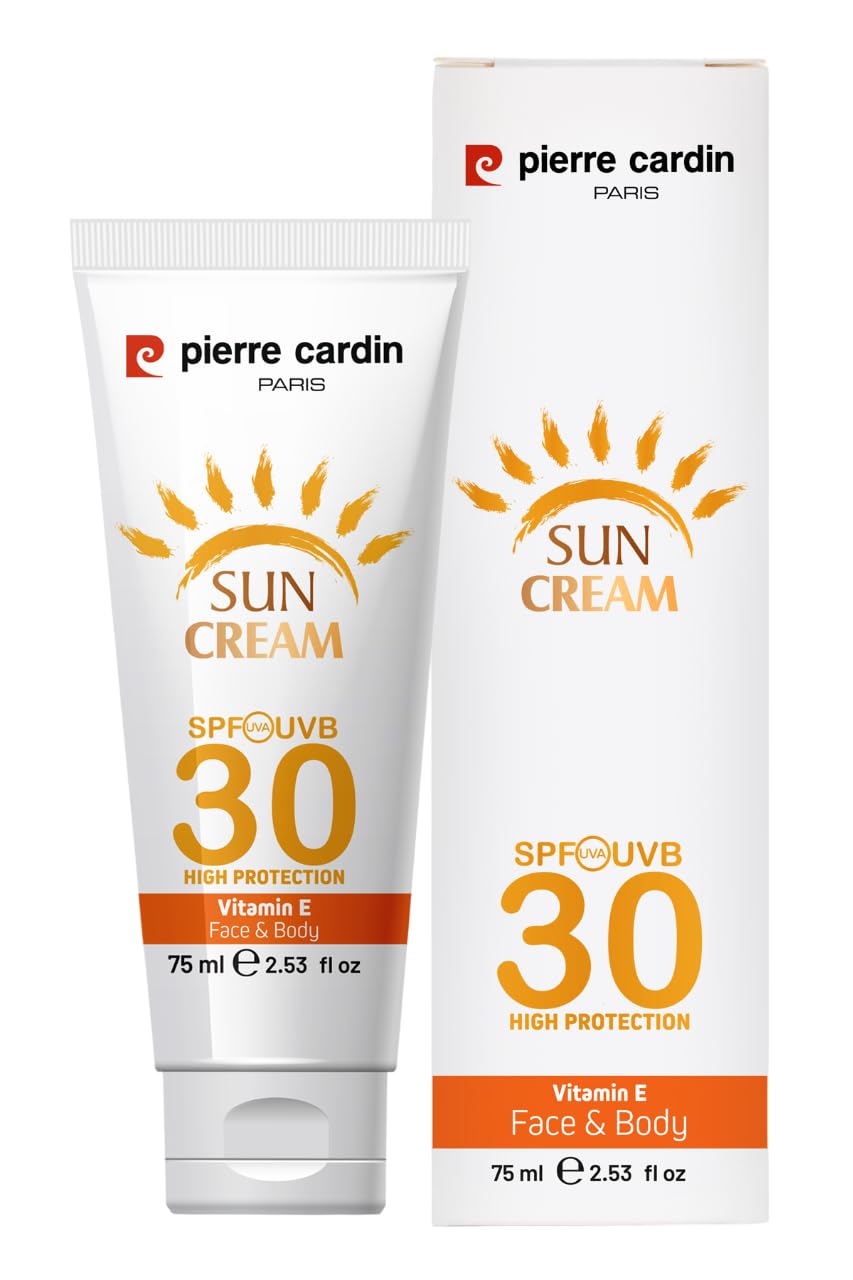 Pierre Cardin SPF 30 Leke Karşıtı Yüksek Koruyucu Yüz Güneş Kremi 75 ML Normal Ve Kuru Ciltler İçin