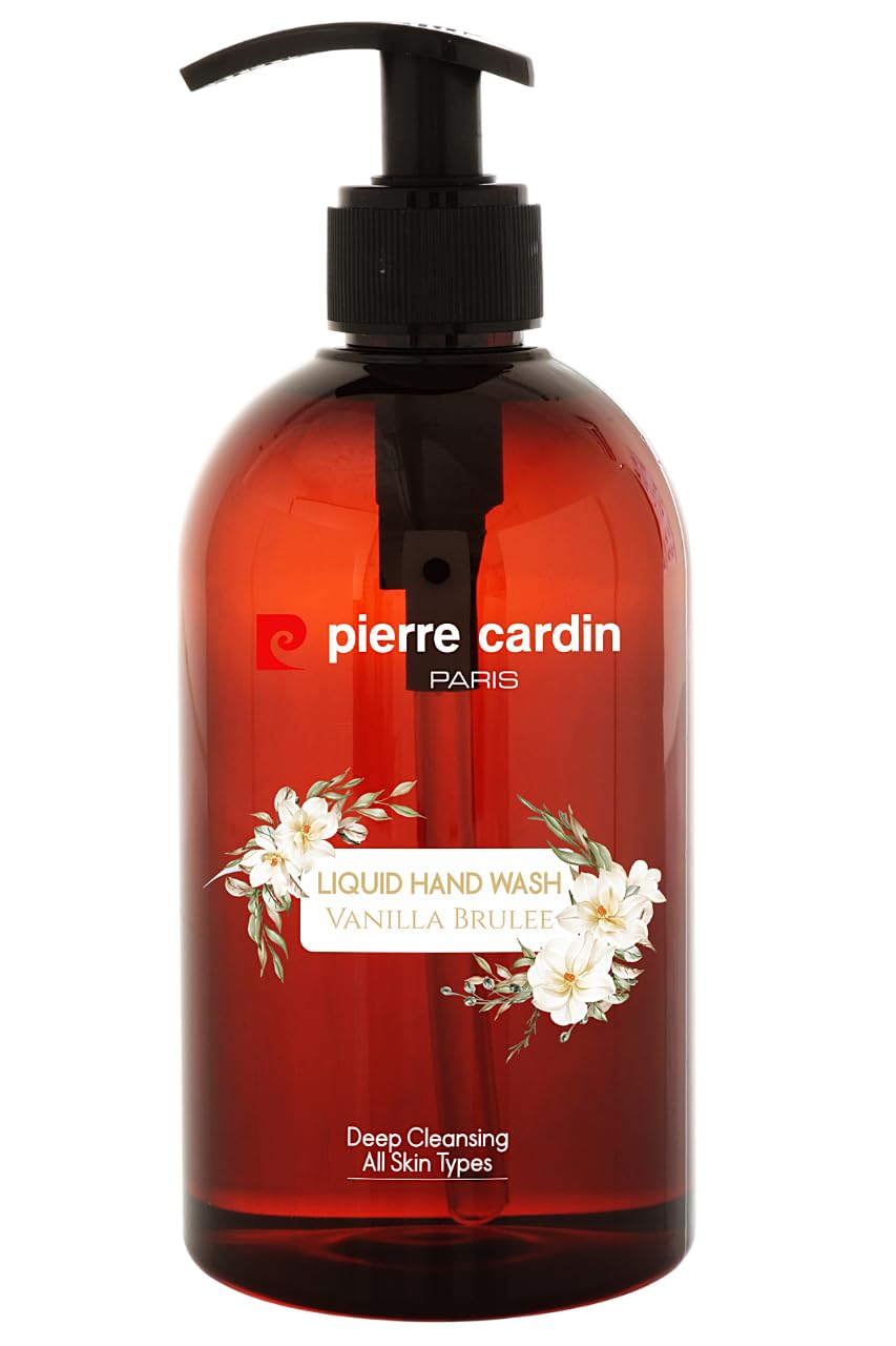 Pierre Cardin Liquid Hand Wash 480 ml – Vanilla Brulee- Sıvı Sabun - Vanilya Brulee