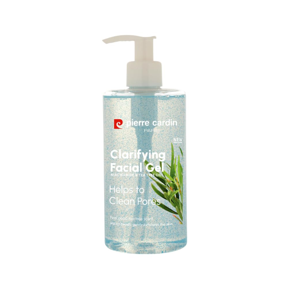 Pierre Cardin Clarifying Facial Cleanser with Niacinamide & Tea Tree Oil-Köpük Jel 350 ml