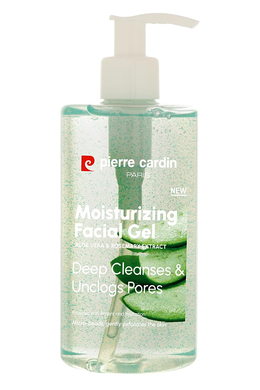 Pierre Cardin Moisturizing Facial Cleanser with Aloe Vera & Rosemary Extract-Köpük Jel