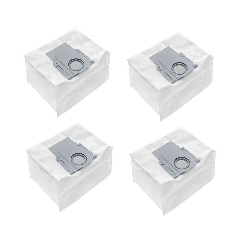 Roborock Robot Süpürge ile Uyumlu 4'lü Toz Torbası, Q5 Pro, Q7 Max Plus, Q8 Max, S8 Plus, Q Revo S i