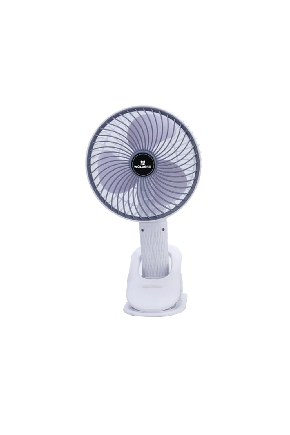 Waldern W2 Usb Kablolu 3 Kademeli Oynar Başlıklı Mini Fan Ergonomik Ev Ofis Için Sessiz Klipsli Vantilatör