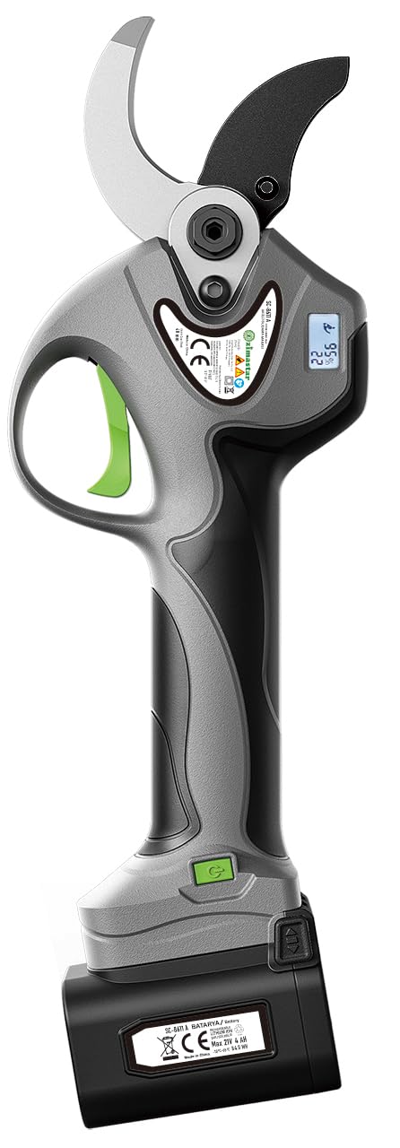ZİMASTAR Sc-8611A/1 Akülü Budama Makası - 40 Mm Kesme Çapı, 1050 Watt - 2 Akü Dahil