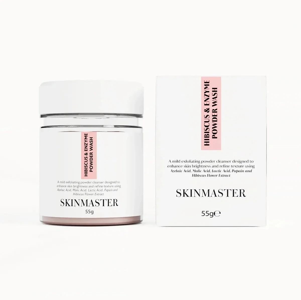 Skinmaster Toz Peeling, Hibiskus ve Enzim Toz Peeling 35 Gram, Arındırıcı ve Aydınlatıcı