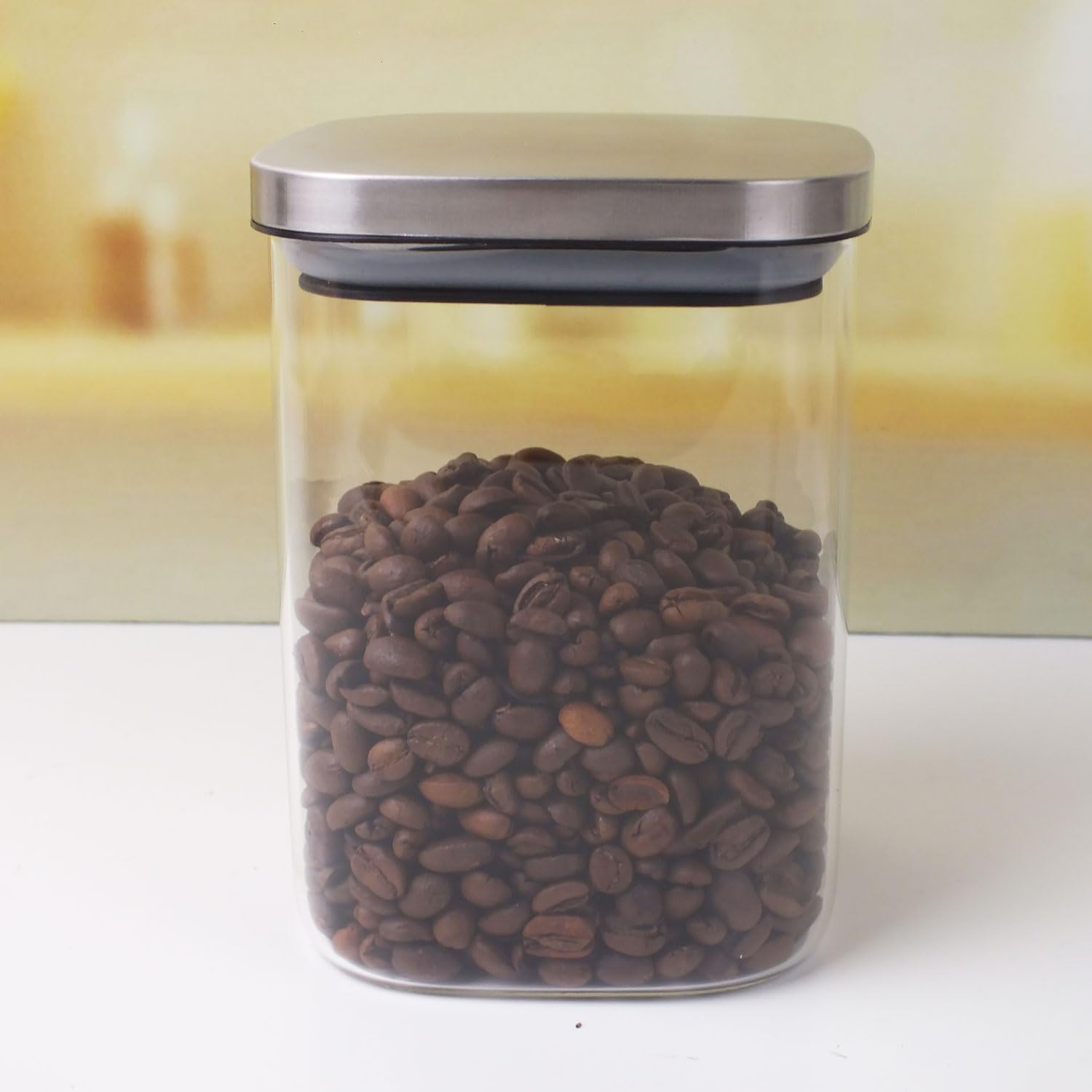 Deconox 700ml Sızdırmaz Vakumlu Metal Kapaklı Borosilikat Cam Kavanoz – Hava Geçirmez & Dayanıklı Gıda Saklama Kabı (10cm x 13cm)