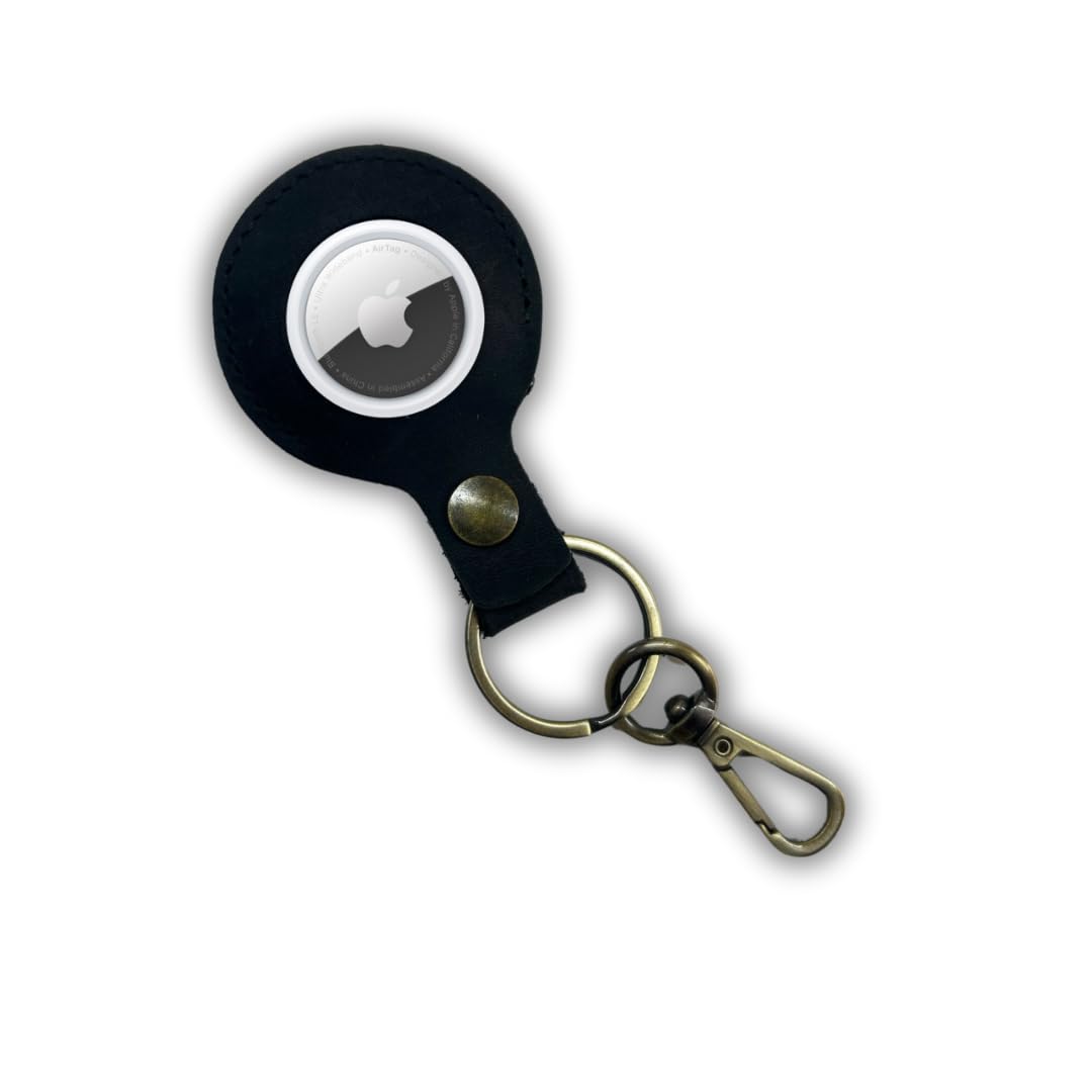 Apple AirTag Deri Anahtarlık, Haiki Gerçek Deri, Airtag Anahtarlık Deri