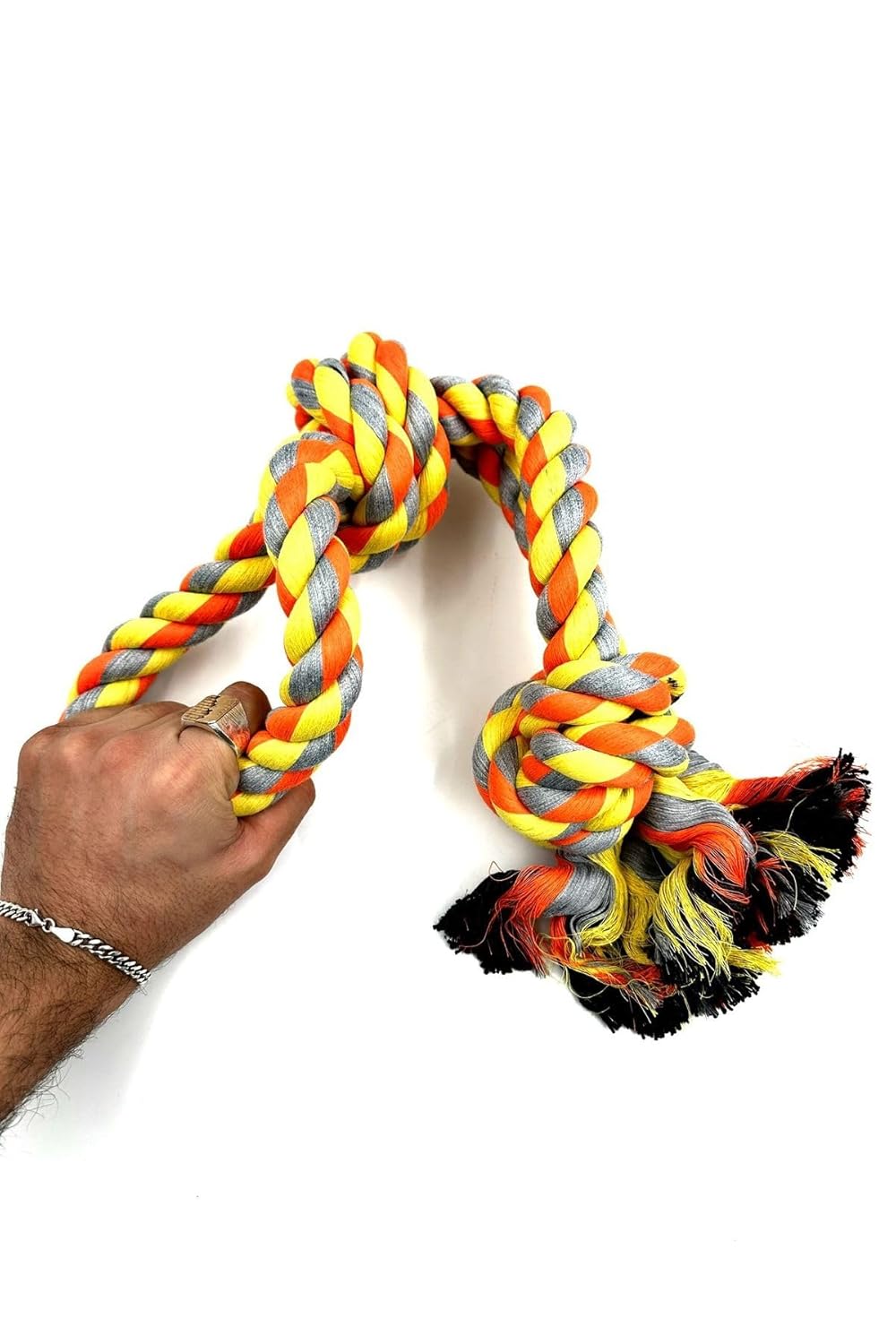 57CM Ultra Sağlam Köpek Isırma Çekme Halatı Eğitim Oyuncağı