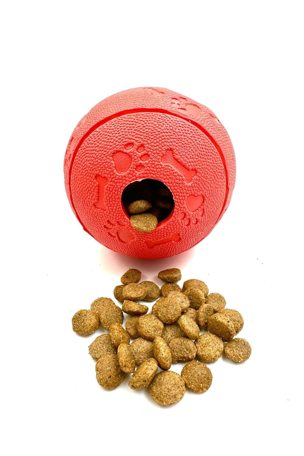 Ödül Maması Saklama Hazneli Dayanıklı Sağlam Köpek Oyun Topu XL