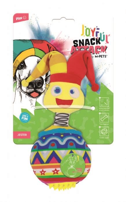 M-Pets Joyful Jester Snack Attack Köpek Oyuncağı