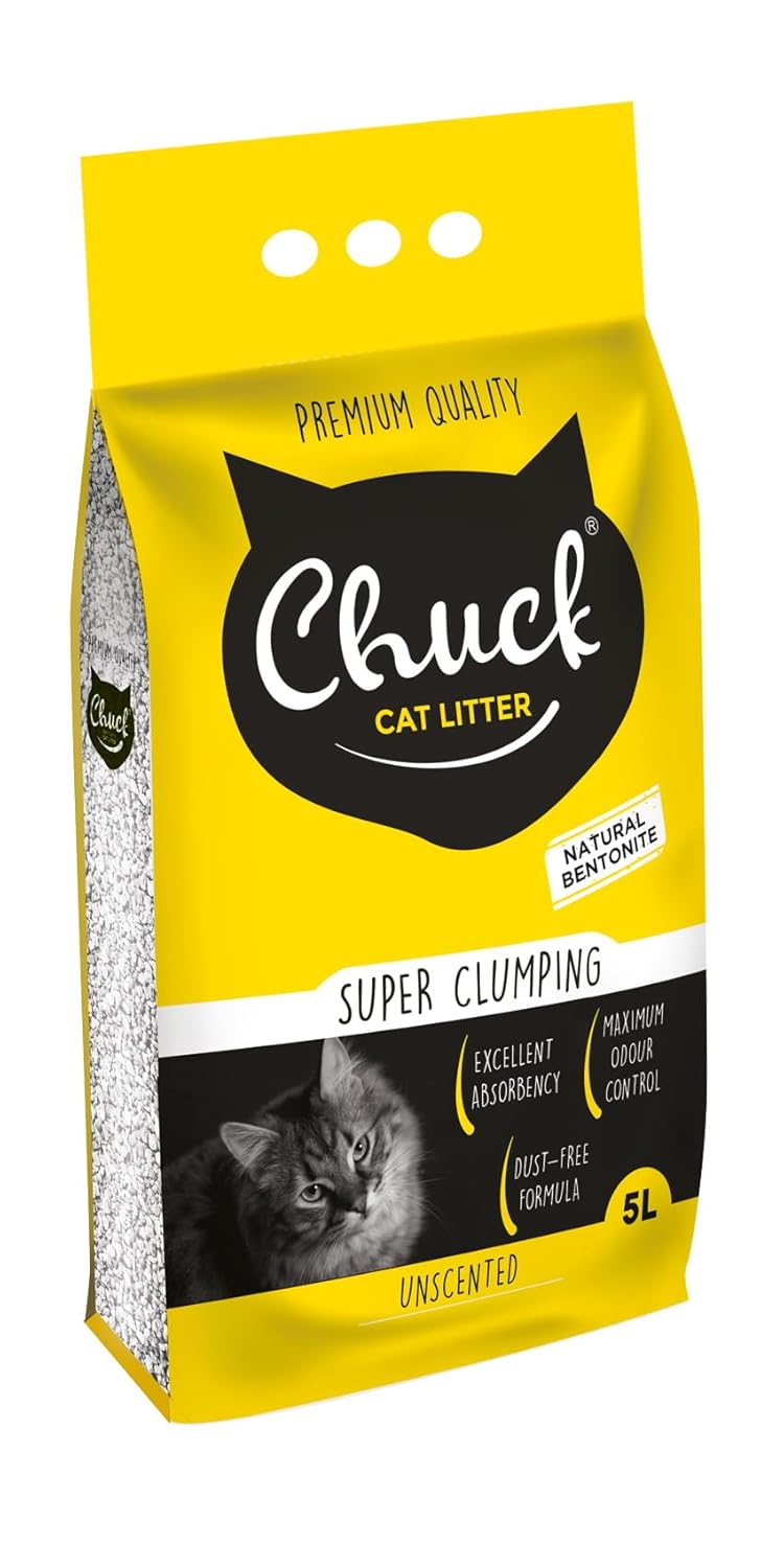 Chuck Kedi Kumu, 5 lt İnce, Kokusuz