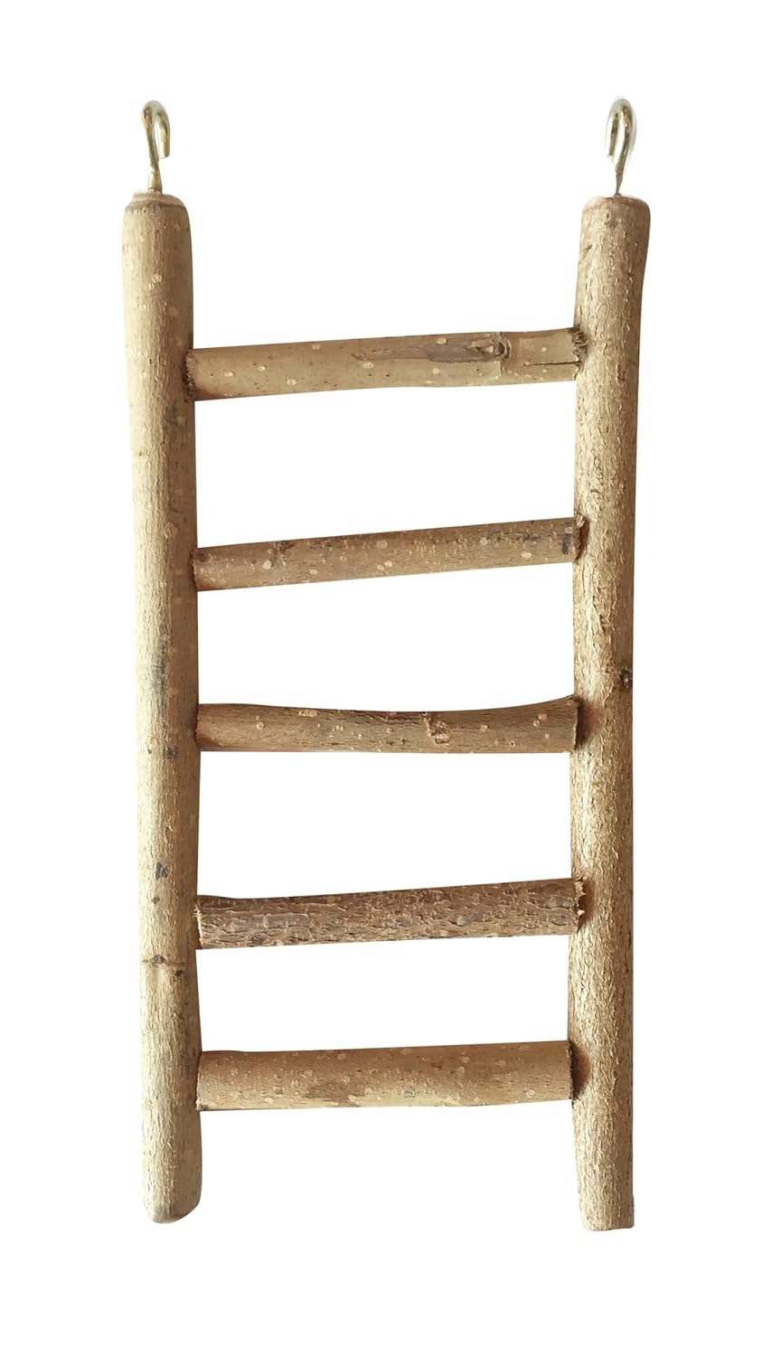 Beak's Doğal Kuş Oyuncakları, Tahta Merdiven, 5 Basamaklı