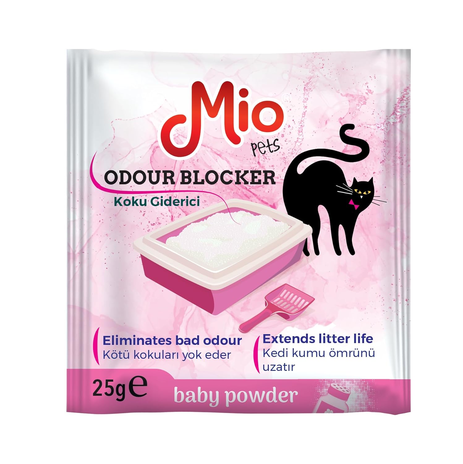 Mio Kedi Kumu Kokusu, Pudralı x 15 adet