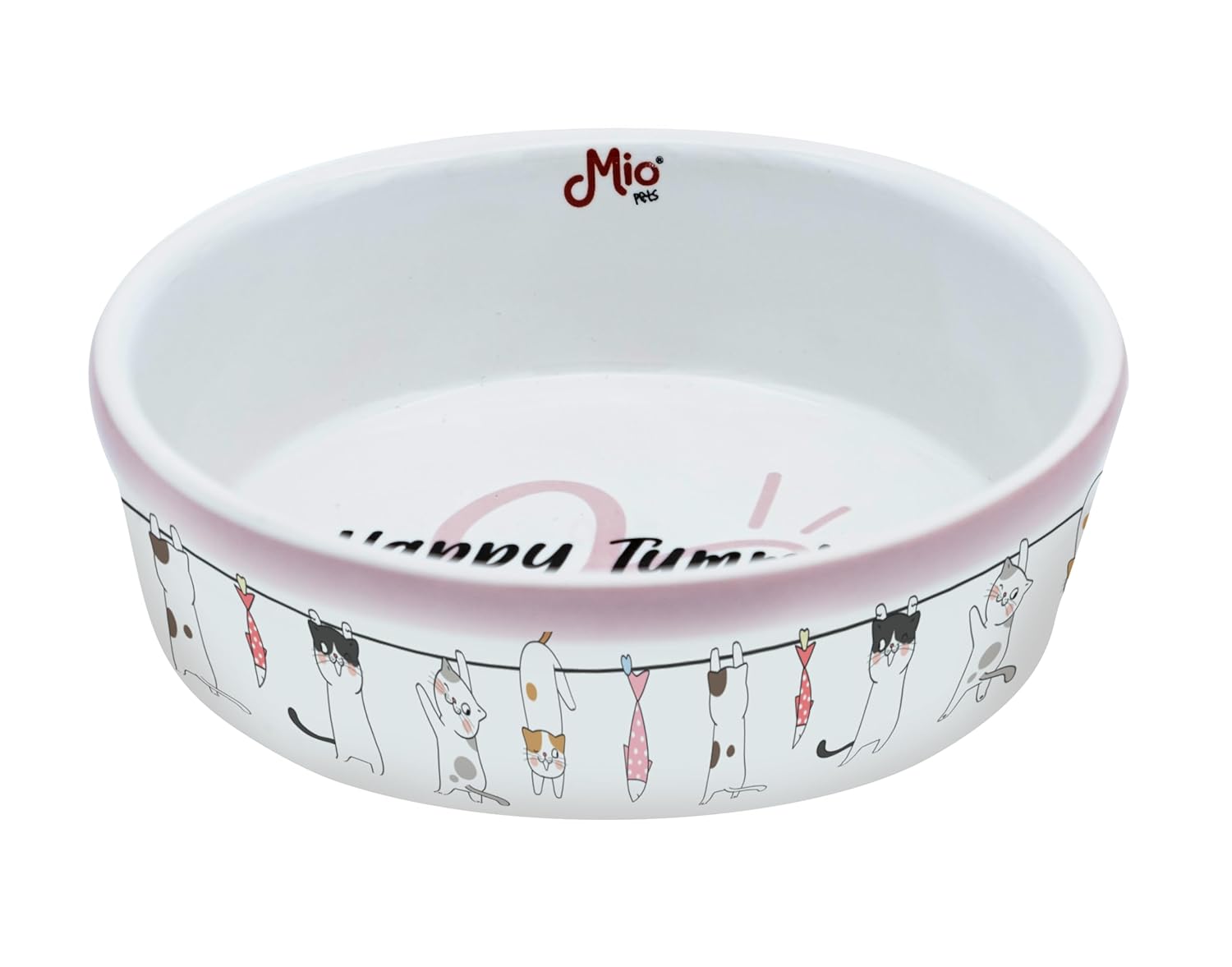 Mio Evcil Hayvan Mama Kapları, Rosy Mama Kabı, 400 ml