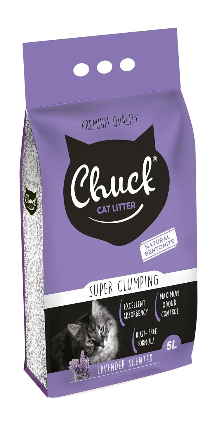Chuck Kedi Kumu, 5 lt İnce, Lavanta