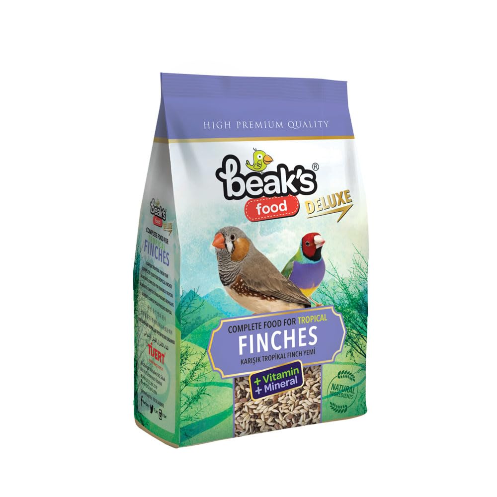 Beak's Kuş Yemi, Tropikal Finch Yemi, 400 Gr