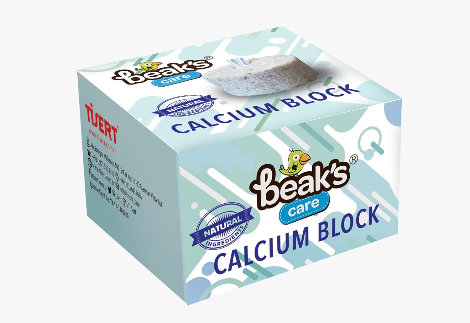 Beak's Kuşlar için Ek Besinler, Kalsiyum Blok, Büyük x 27 adet