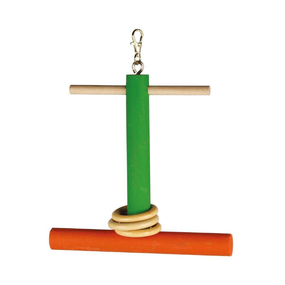 Beak's Doğal Kuş Oyuncakları, Üç Halkalı Salıncak