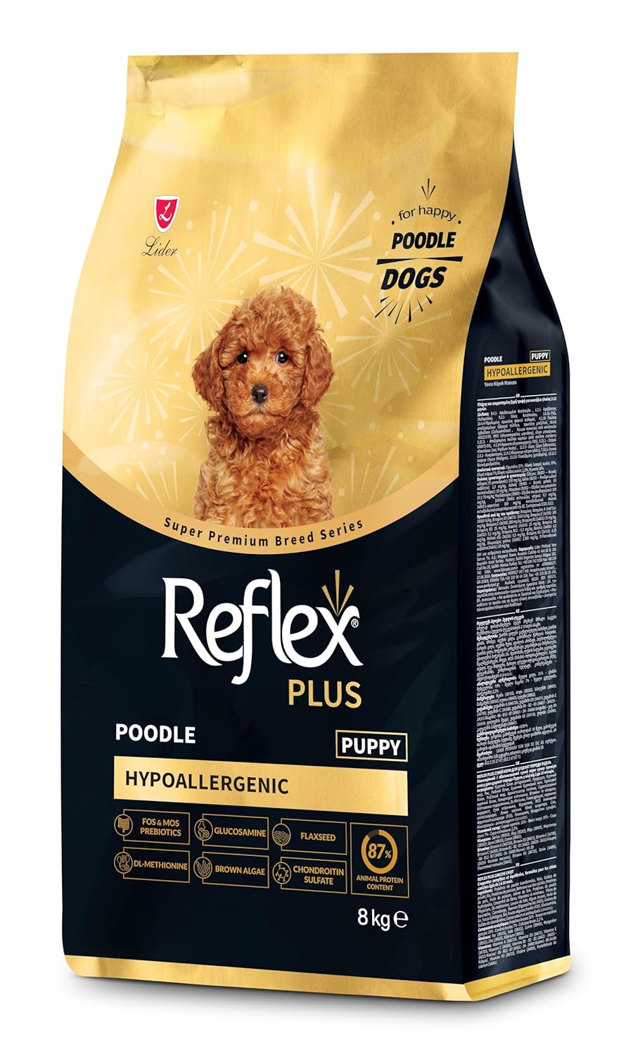 REFLEX PLUS Poodle Yavru Köpek Maması 8 KG