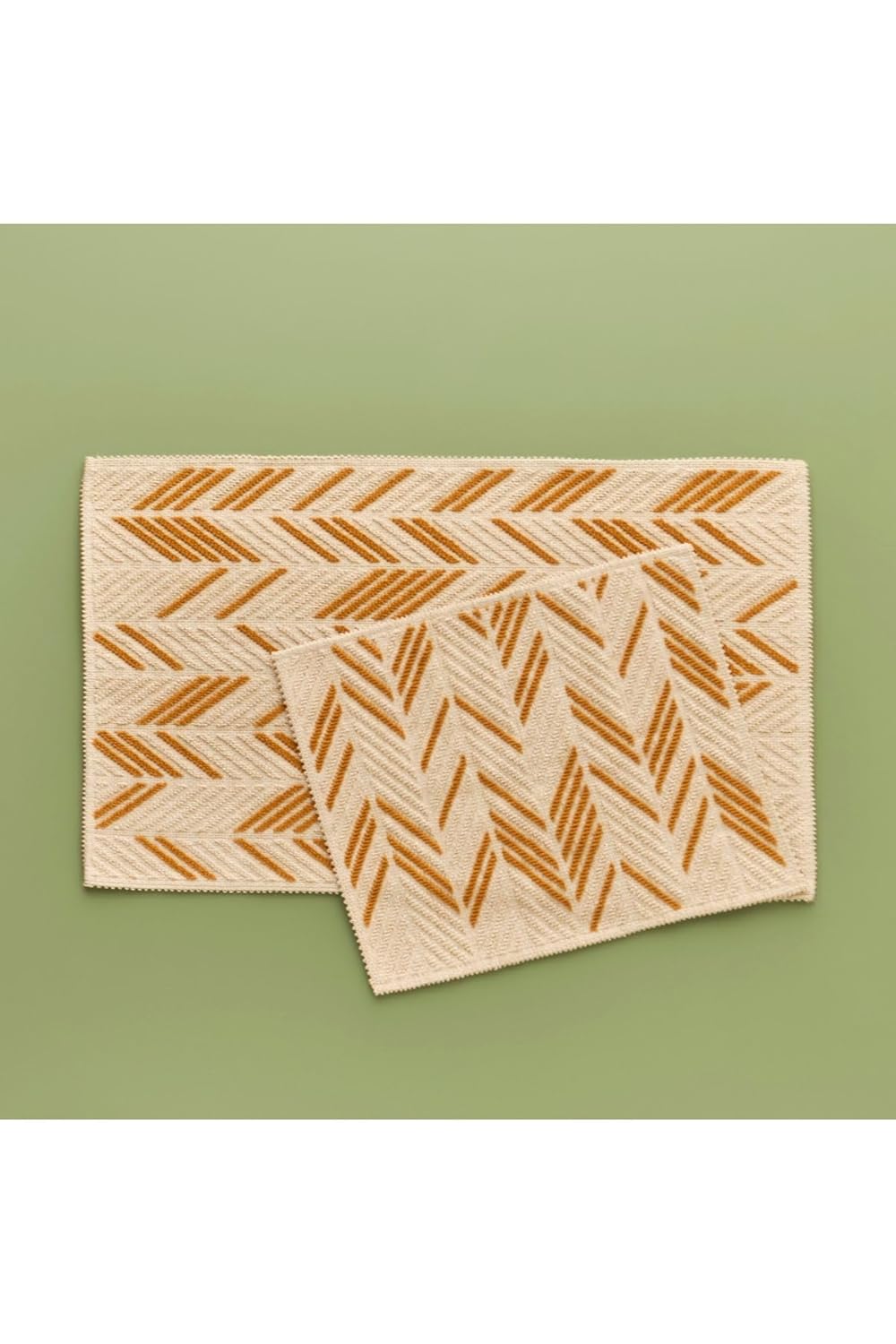 Bella Maison Corner Paspas Takımı, Hardal, 60 x 100