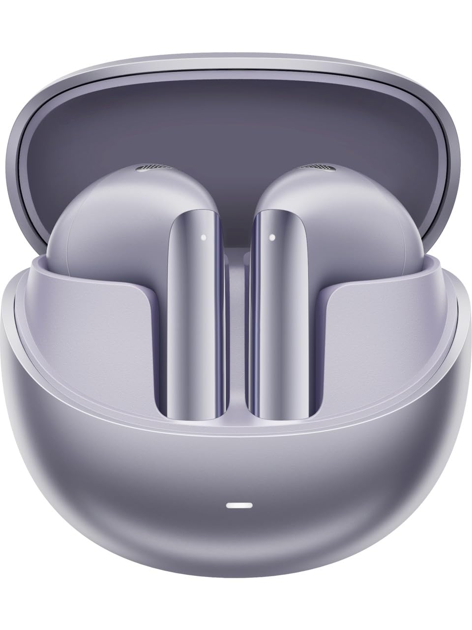 QCY HT10 Ailybuds Pro Adaptif ANC AI 6 Mikrofon Bluetooth 5.3 Kablosuz Kulaklık Mor