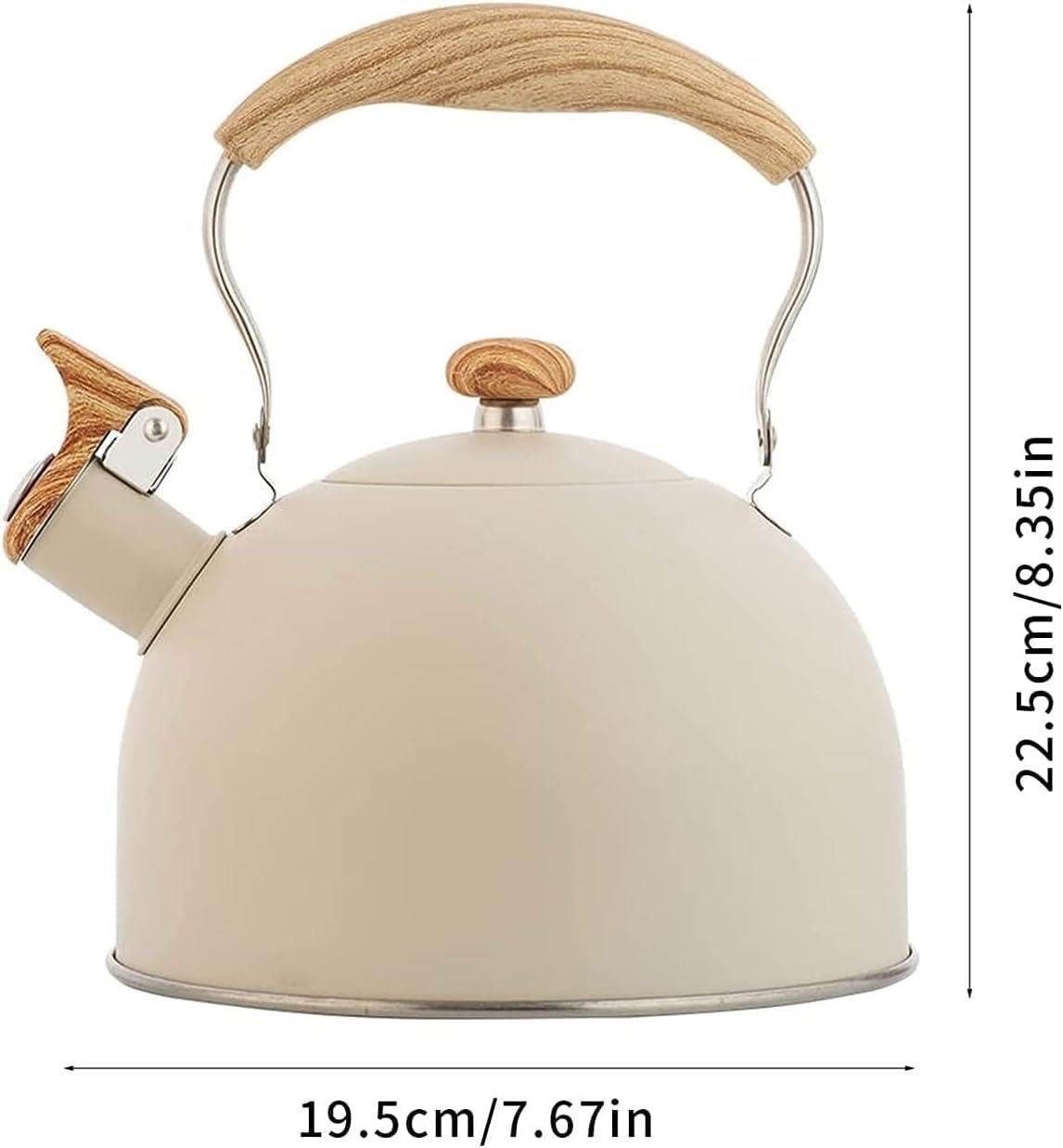 Valkyrie 2.5L Paslanmaz Çelik Düdüklü Su Isıtıcısı Demlik Islıklı Kettle