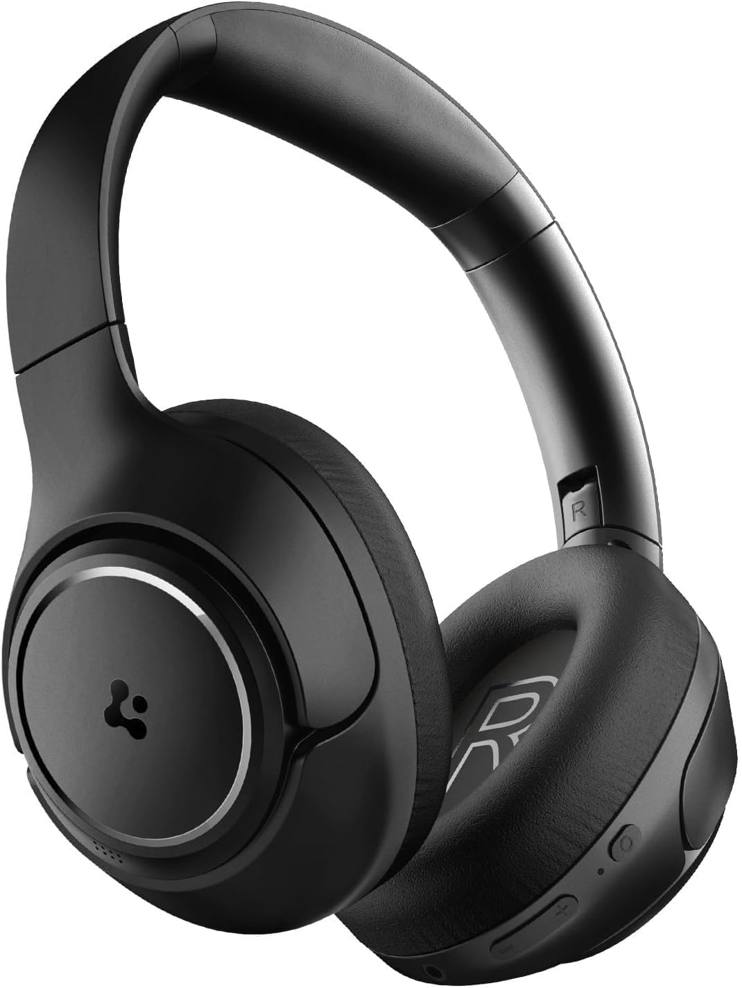 Spigen Audio Kulak Üstü P10 Bluetooth Kablosuz Kulaklık - ANC Pro Aktif Gürültü Engelleme + ENC 5 Mikrofon - 40mm Titanyum Sürücü - 60 Saat Pil - iOS & Android EQ App Şeffaf & Gaming Mod - ASD09691