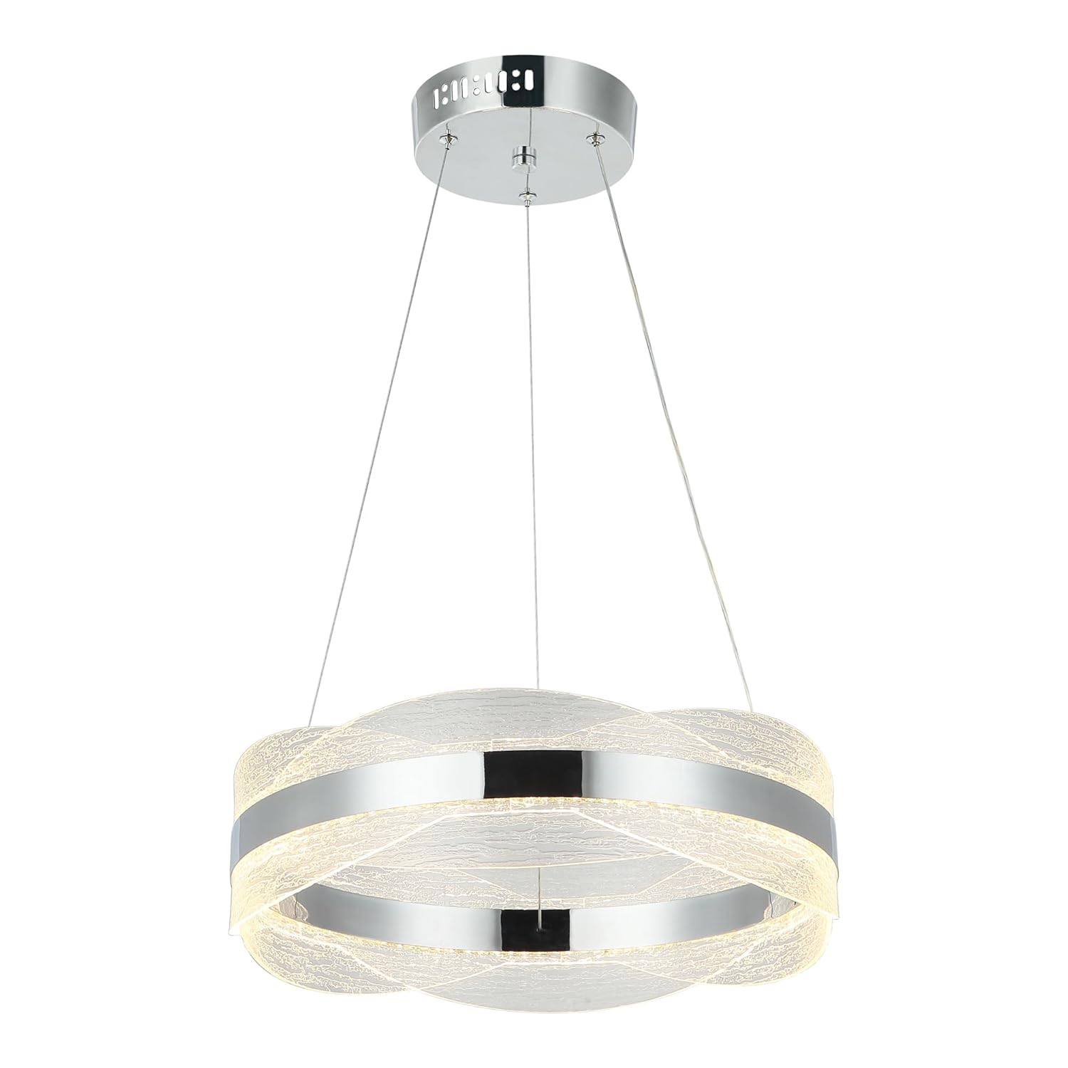 Lucea MANTELA K.BOY KROM LEDLİ AVİZE 3000-6000K 100W