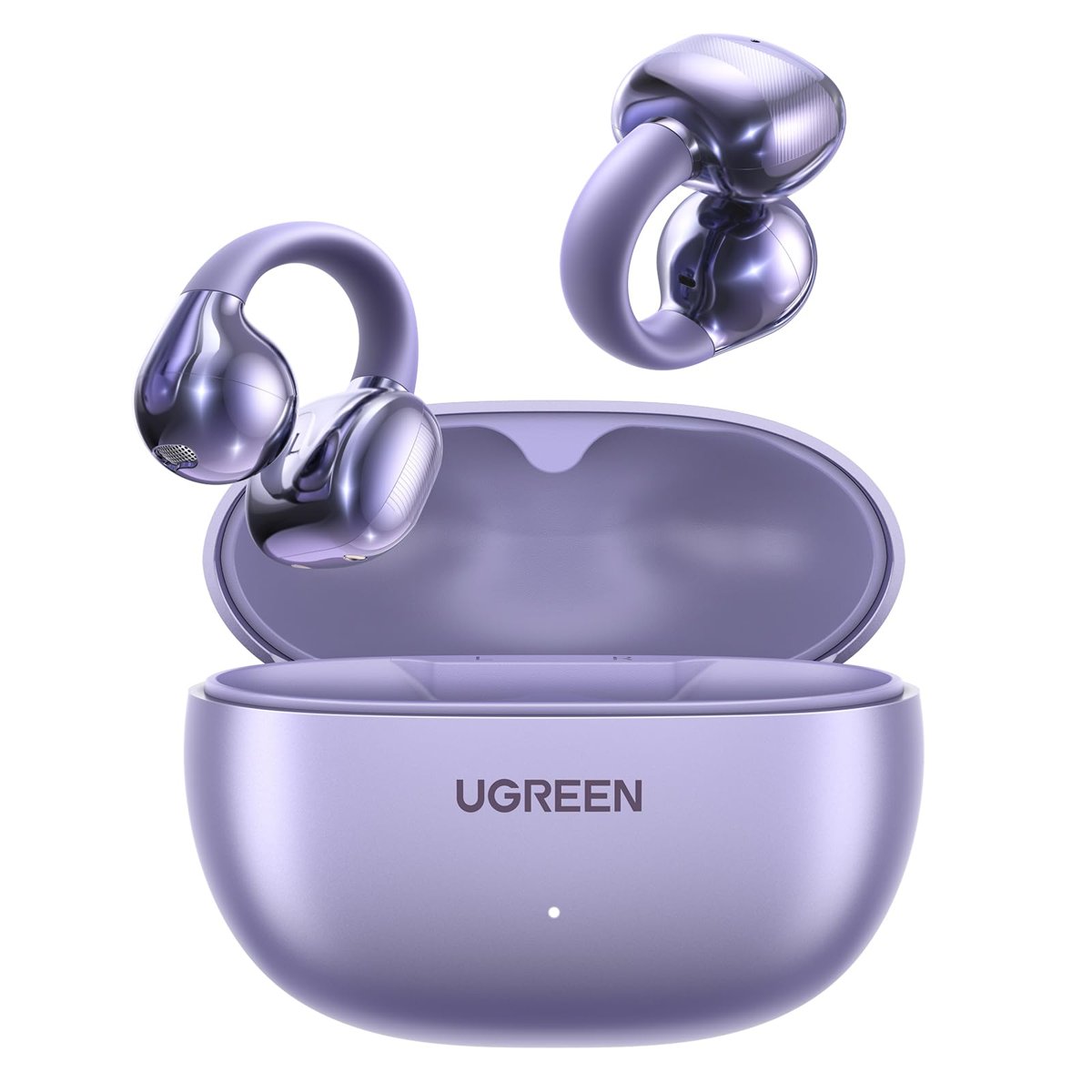 UGREEN Açık Kulak Kablosuz Kulaklık Bluetooth 5.4, ENC ile 12 mm Sürücü Spor Kulaklık, 30 Saat Çalma Süresi için Hızlı Şarj, iPhone Android ve Bluetooth Cihazları ile Uyumlu, Koşu için Uygun