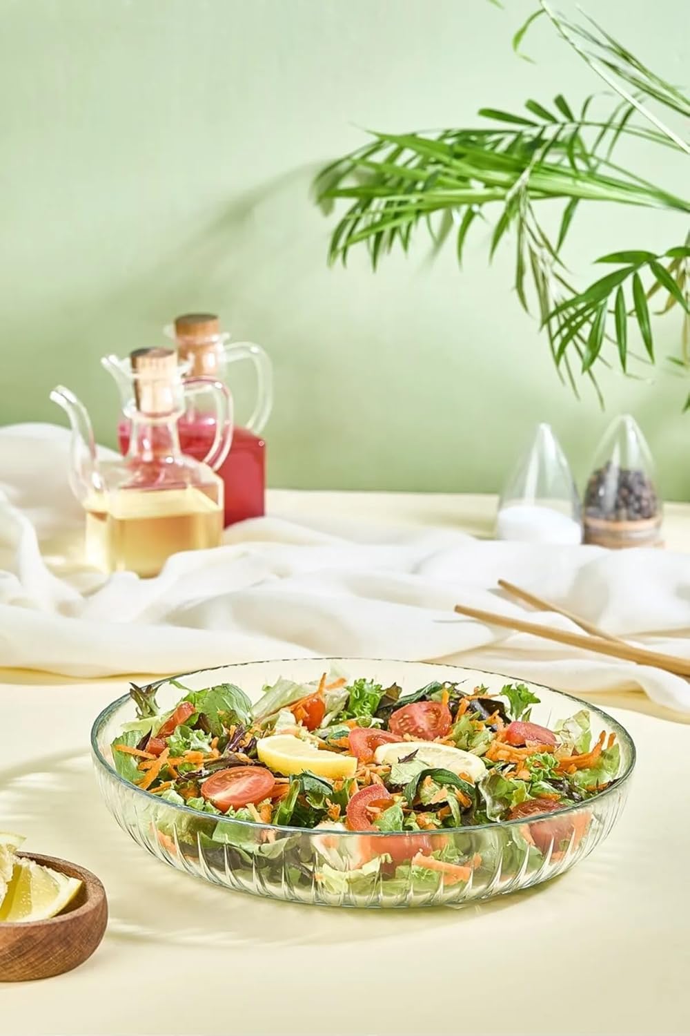 Cam Deposu - Fenomen Cam Kase - 24 cm - Meyvelik - Salata Kasesi