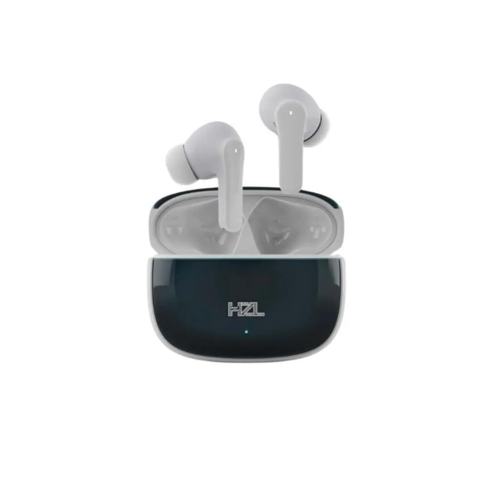 HZL Kablosuz Bluetooth Kulaklık, ANC Gürültü Engelleme, 8+ Saat Pil Ömrü, Şarj Kutusuyla, Siyah