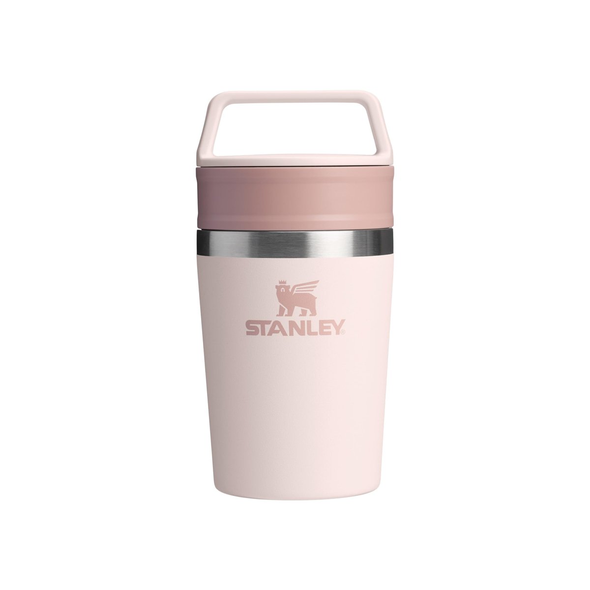 STANLEY Café-to-Go Termos Bardak 0.23 Litre - Pembe Kuvars (Rose Quartz) | Paslanmaz Çelik