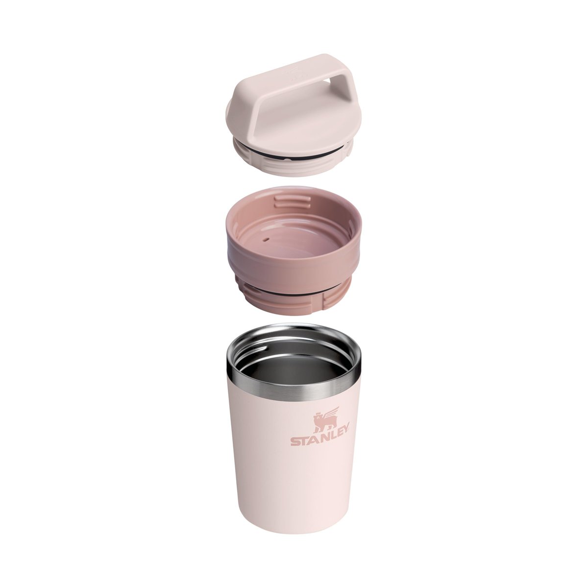 STANLEY Café-to-Go Termos Bardak 0.23 Litre - Pembe Kuvars (Rose Quartz) | Paslanmaz Çelik