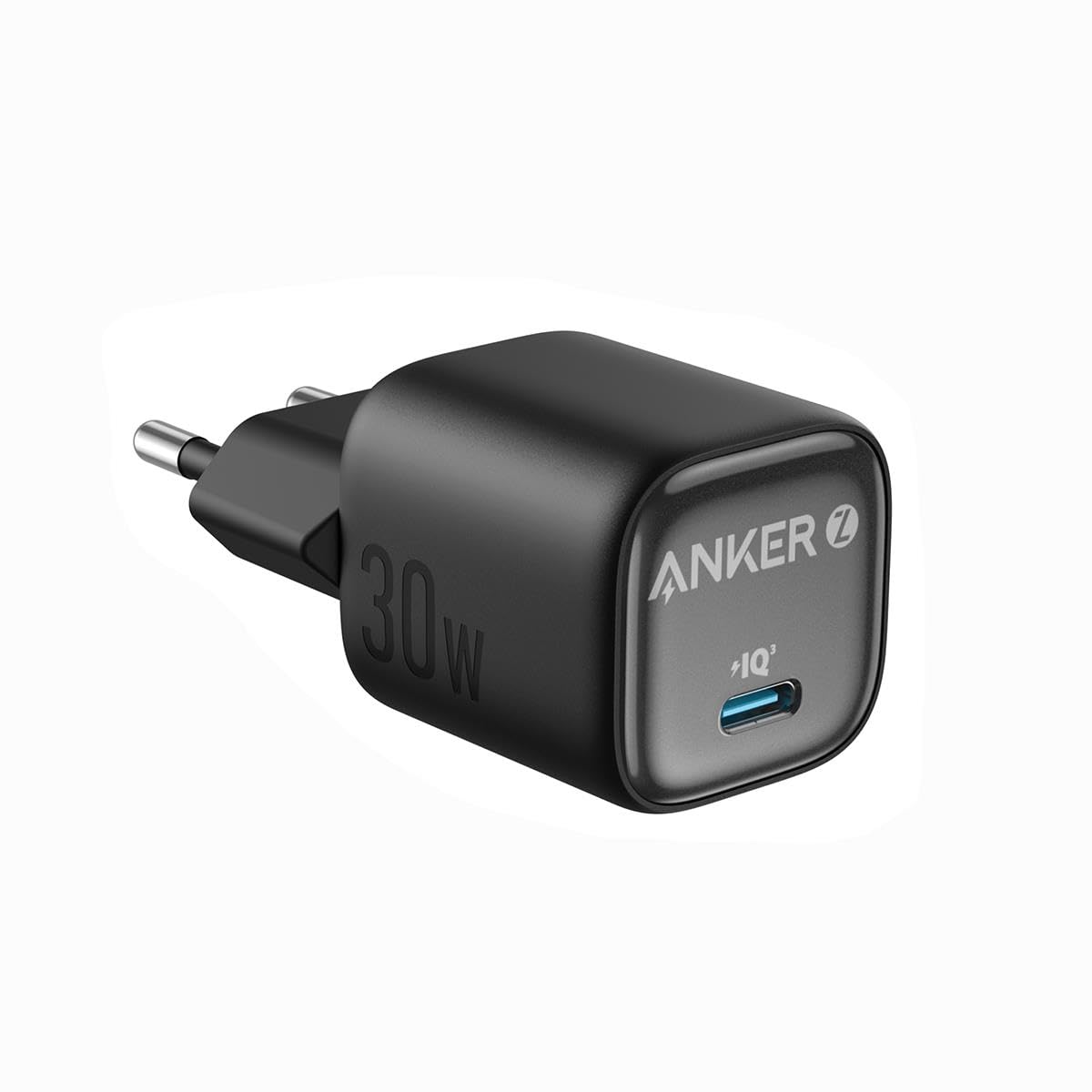 Anker Nano USB C GaN 30W, PD 3.0 PPS Hızlı Şarj Cihazı Siyah - A2698